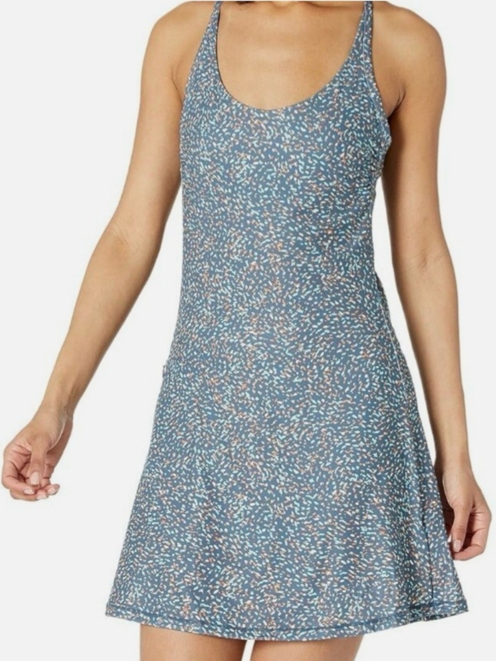 prAna Opal Active Dress Deep Stellar Speckles | Athleisure Sporty Hiking Summer